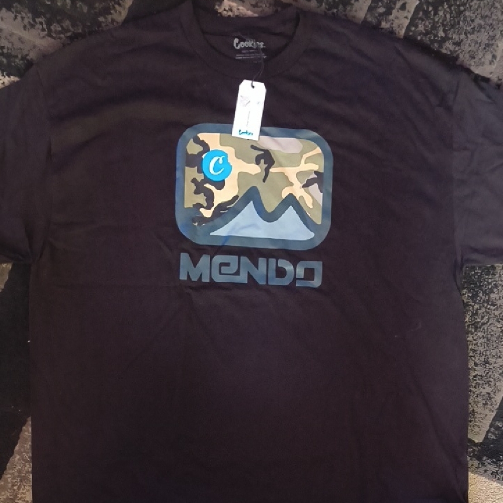 Cookies Black Graphic T-Shirt for Men